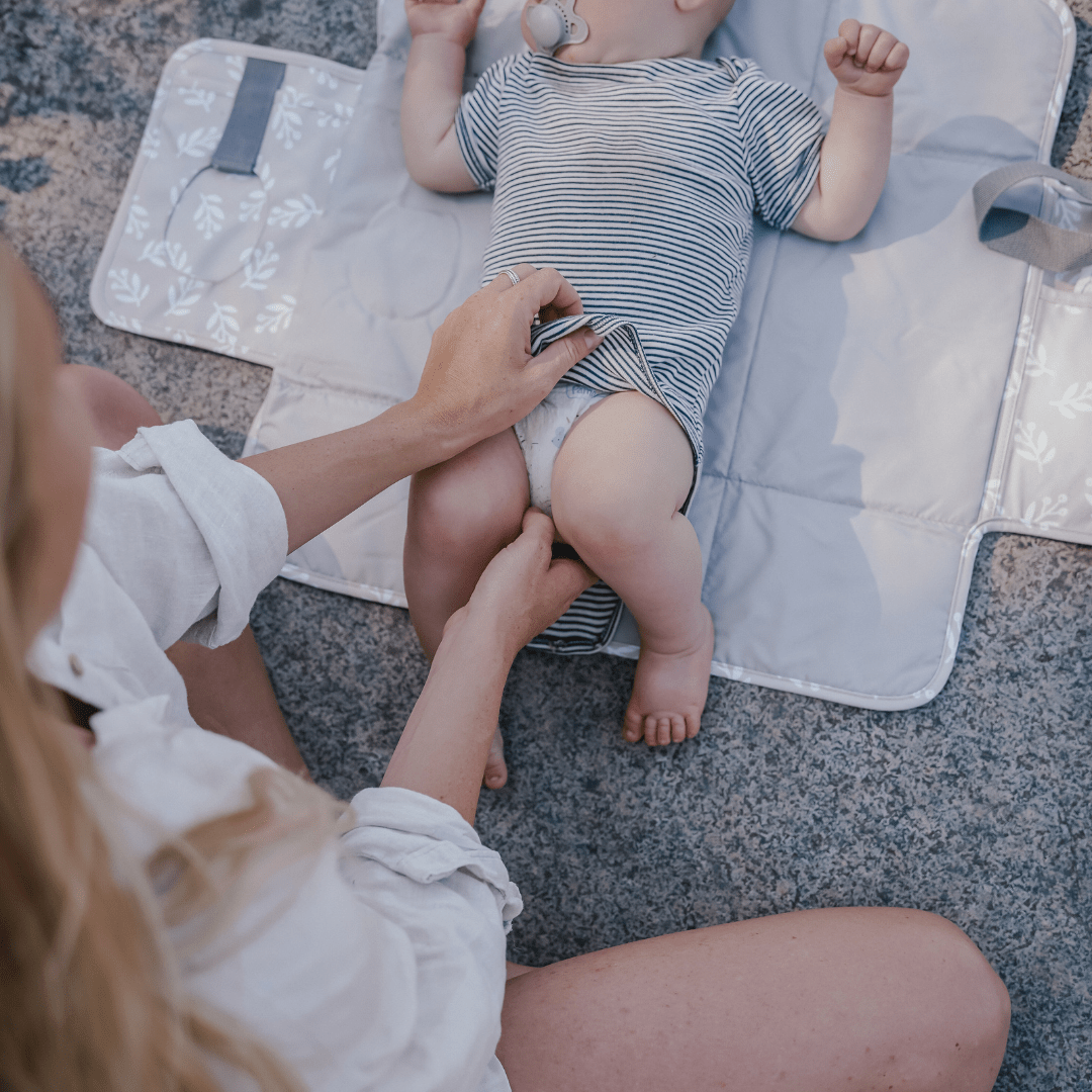 Verschoonmatje | Floral Sand