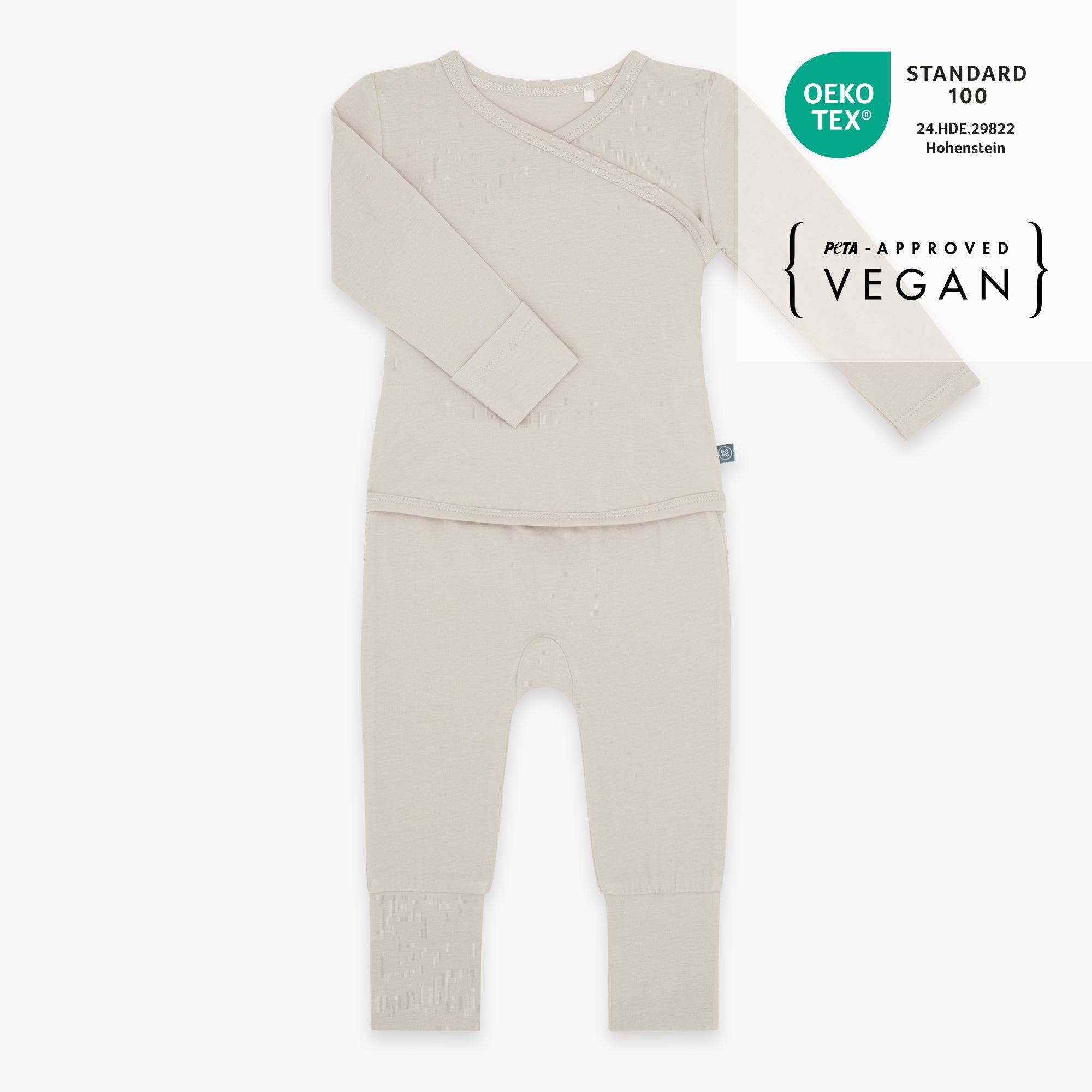 Easy-on Boxpak met Lange Mouwen | Essential Beige