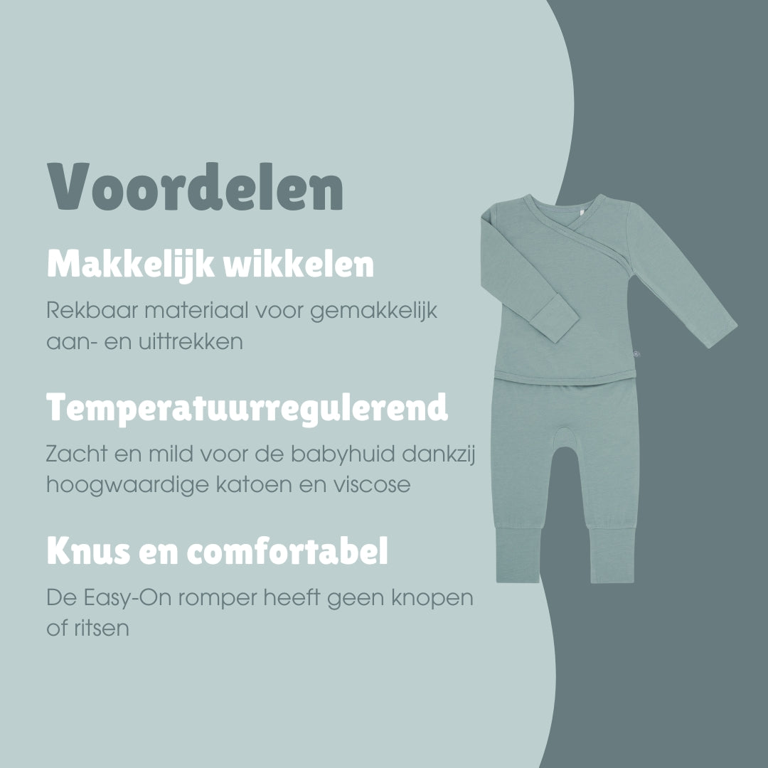 Easy-on Boxpak met Lange Mouwen | Essential Mint