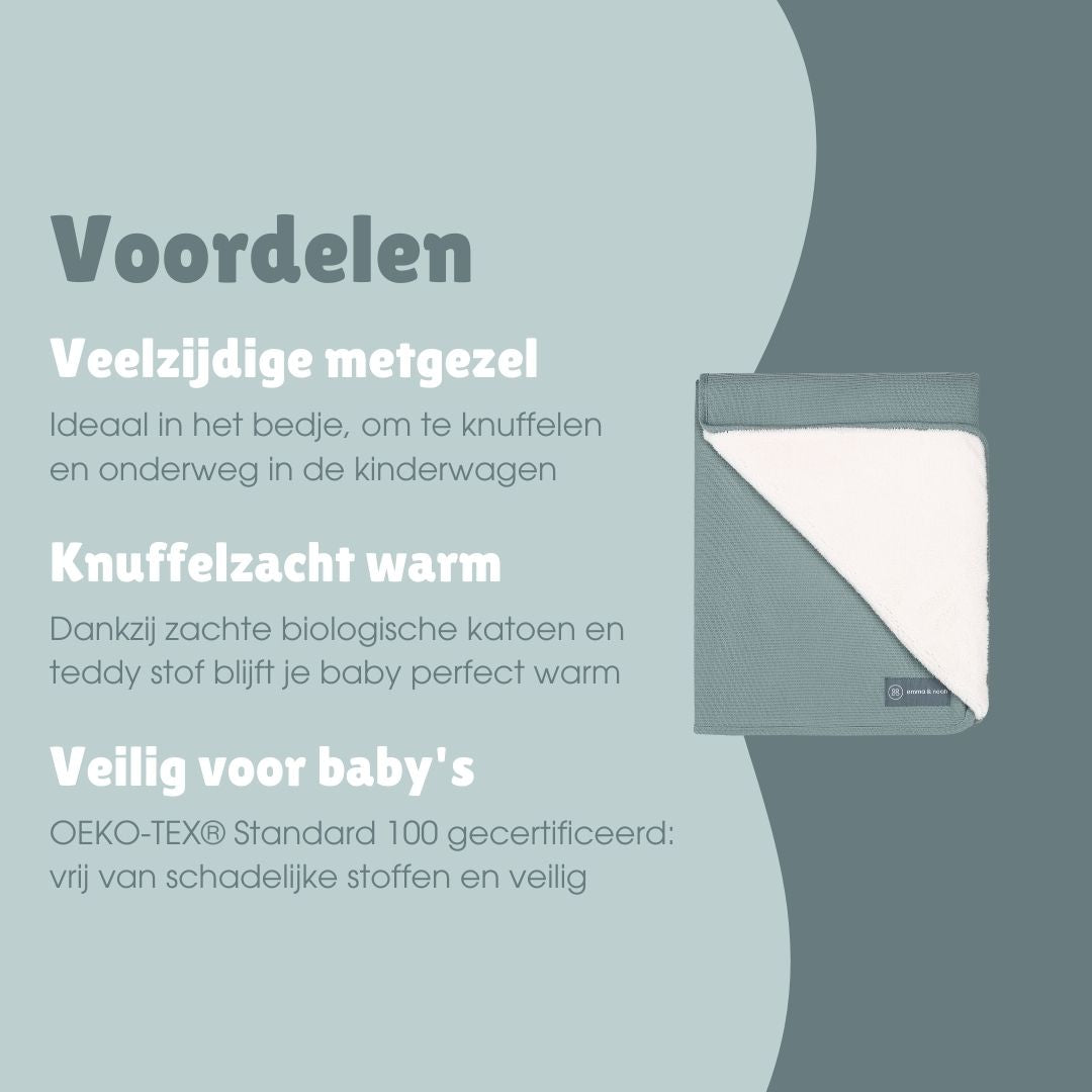 Babydekentje | Essential Mint