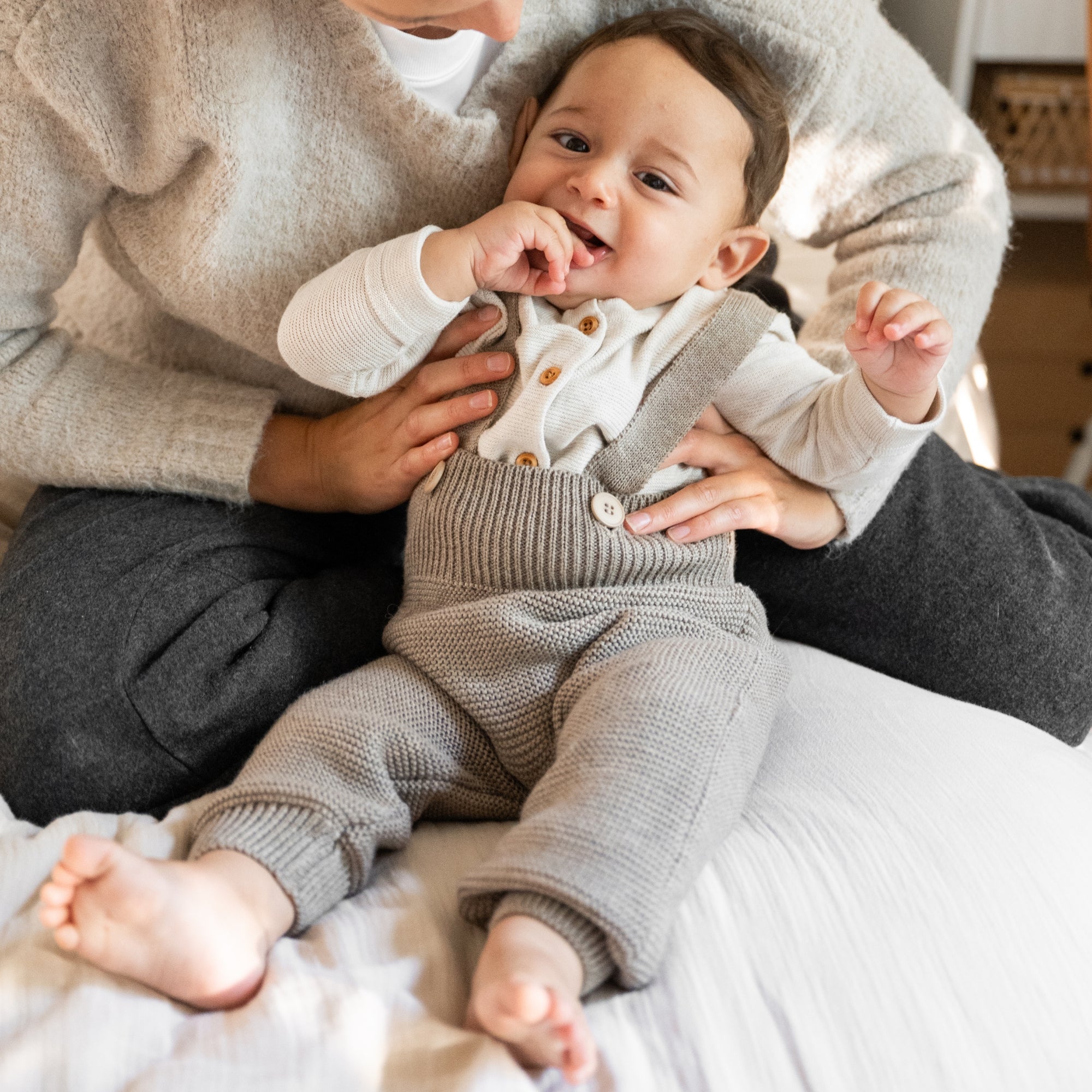 Merinowollen breibroek | Essential Beige