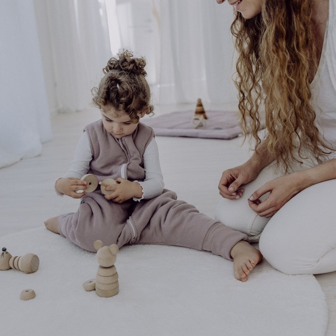 Slaapzak met omslagvoet 2.5 TOG | Essential Berry