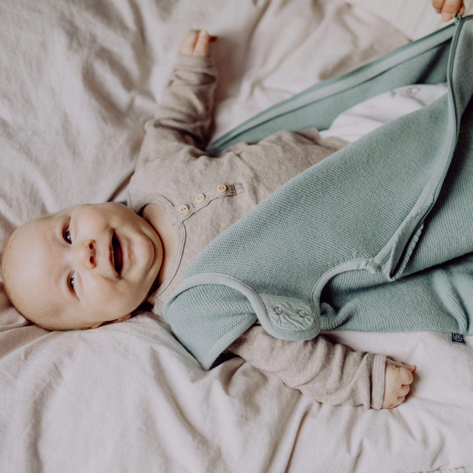 Merinowollen Slaapzak 1.0 TOG | Essential Mint