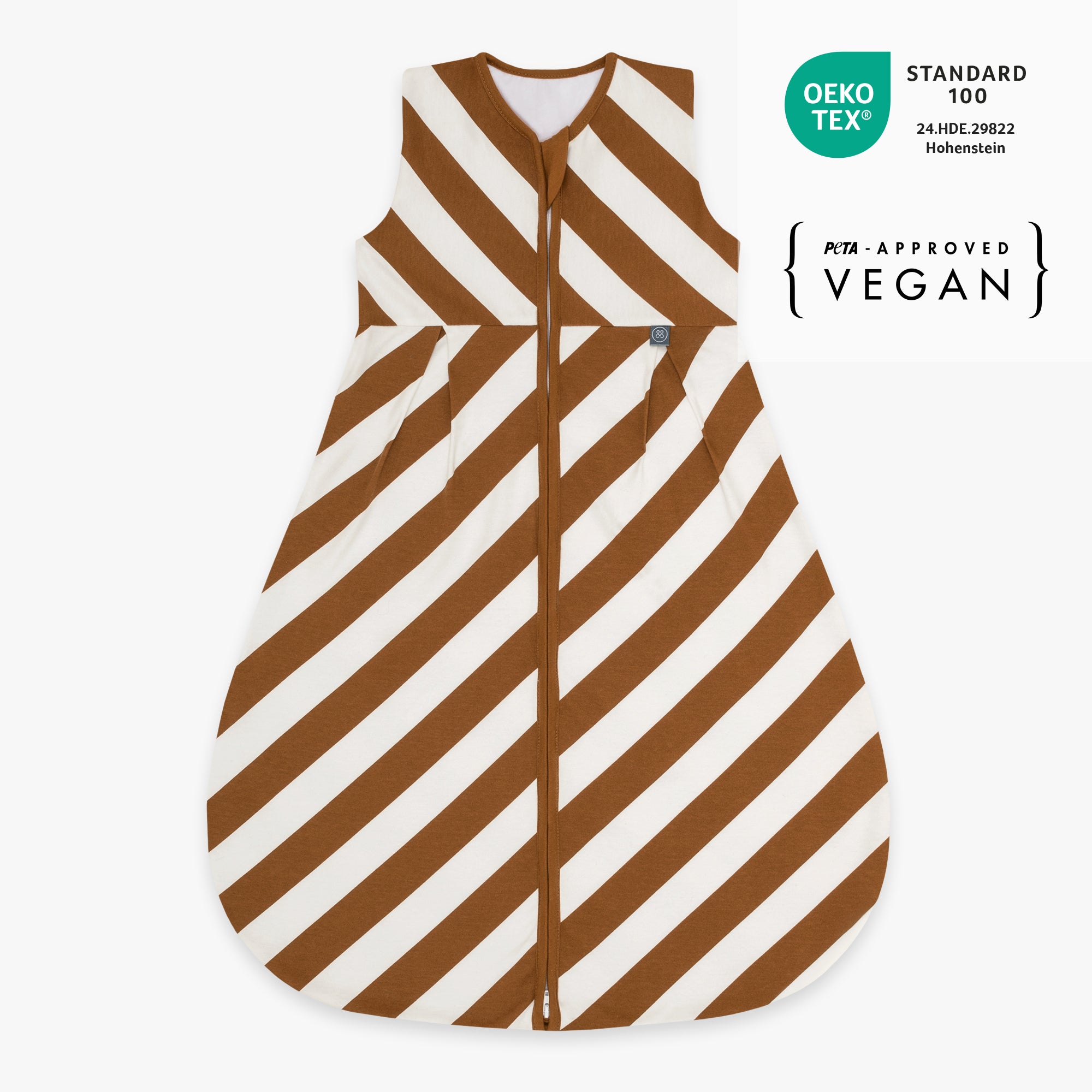 Slaapzak 1.0 TOG | Strepen Toffee