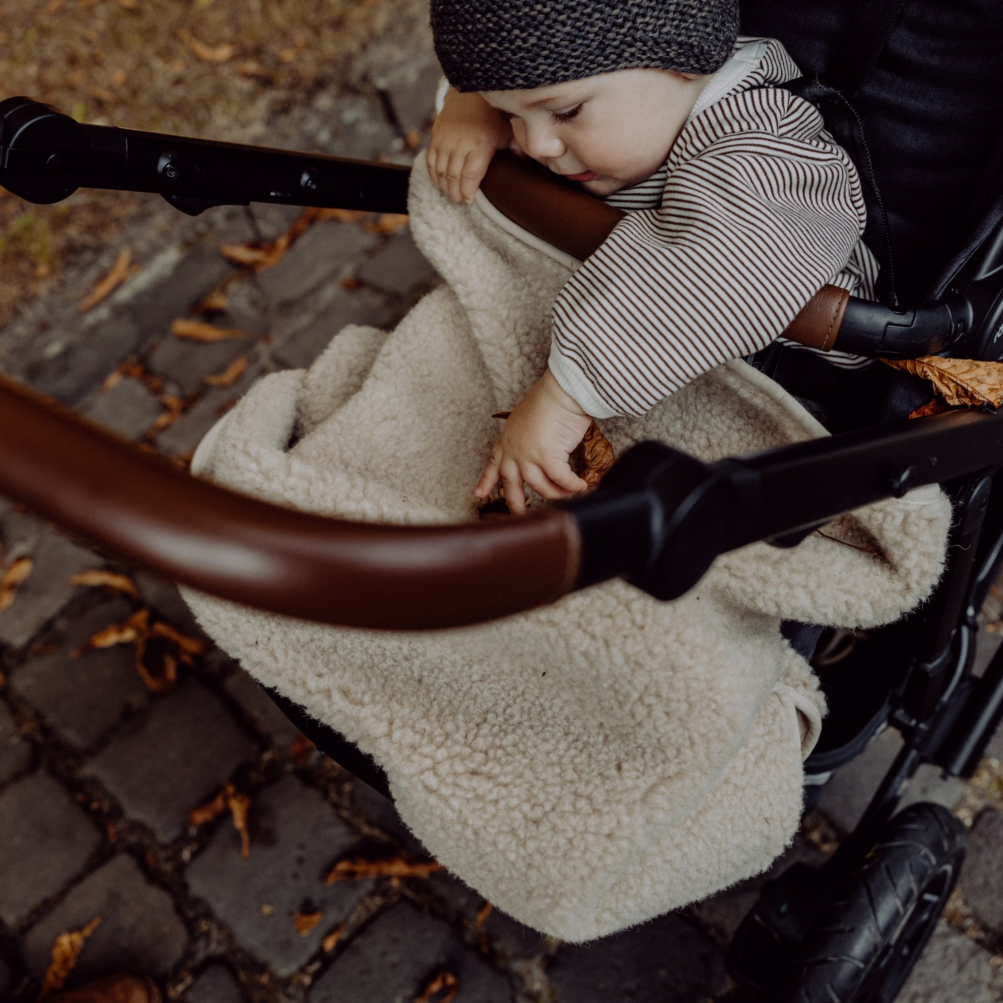 Merinowollen teddydekentje | Essential Beige