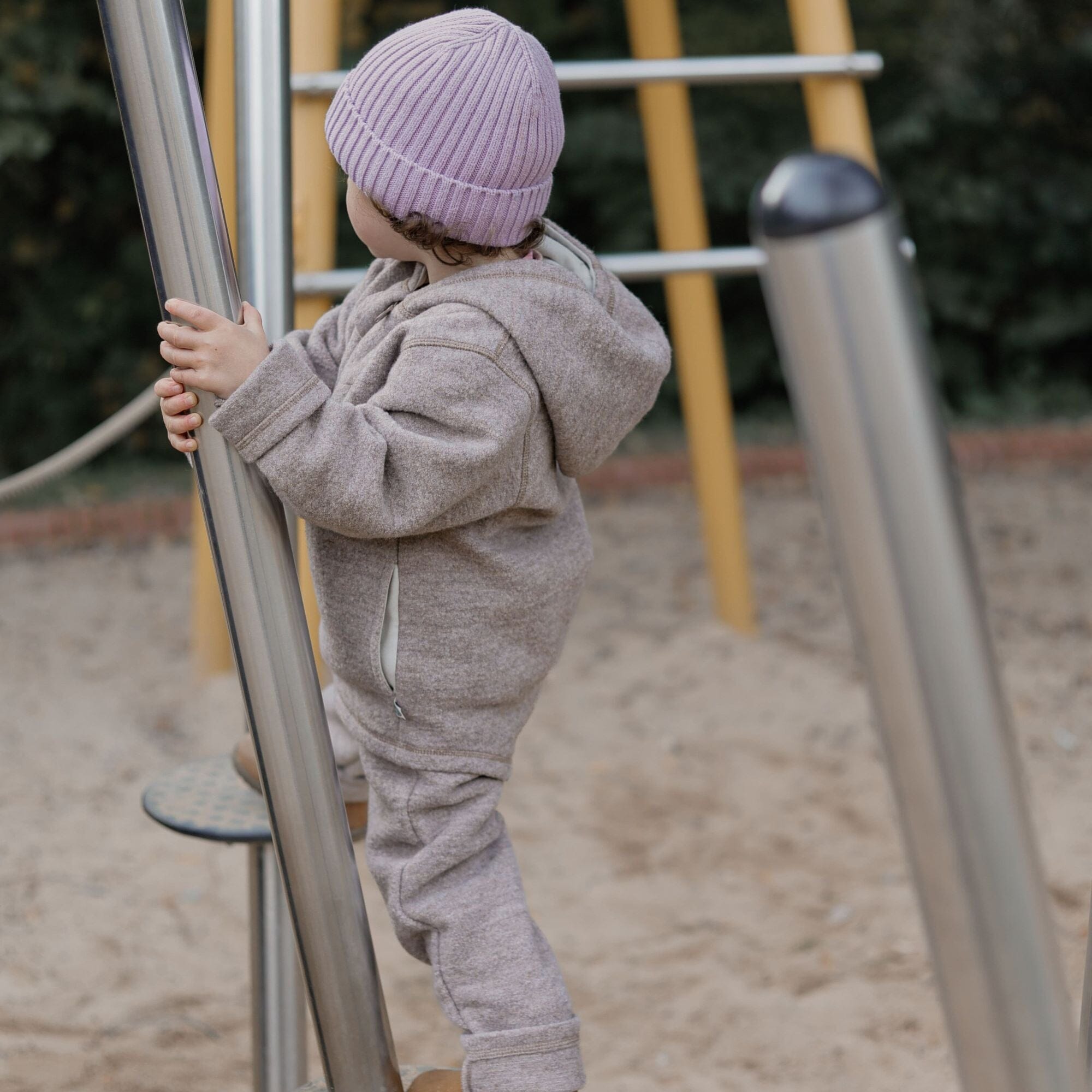 Wollen jas | Essential Beige