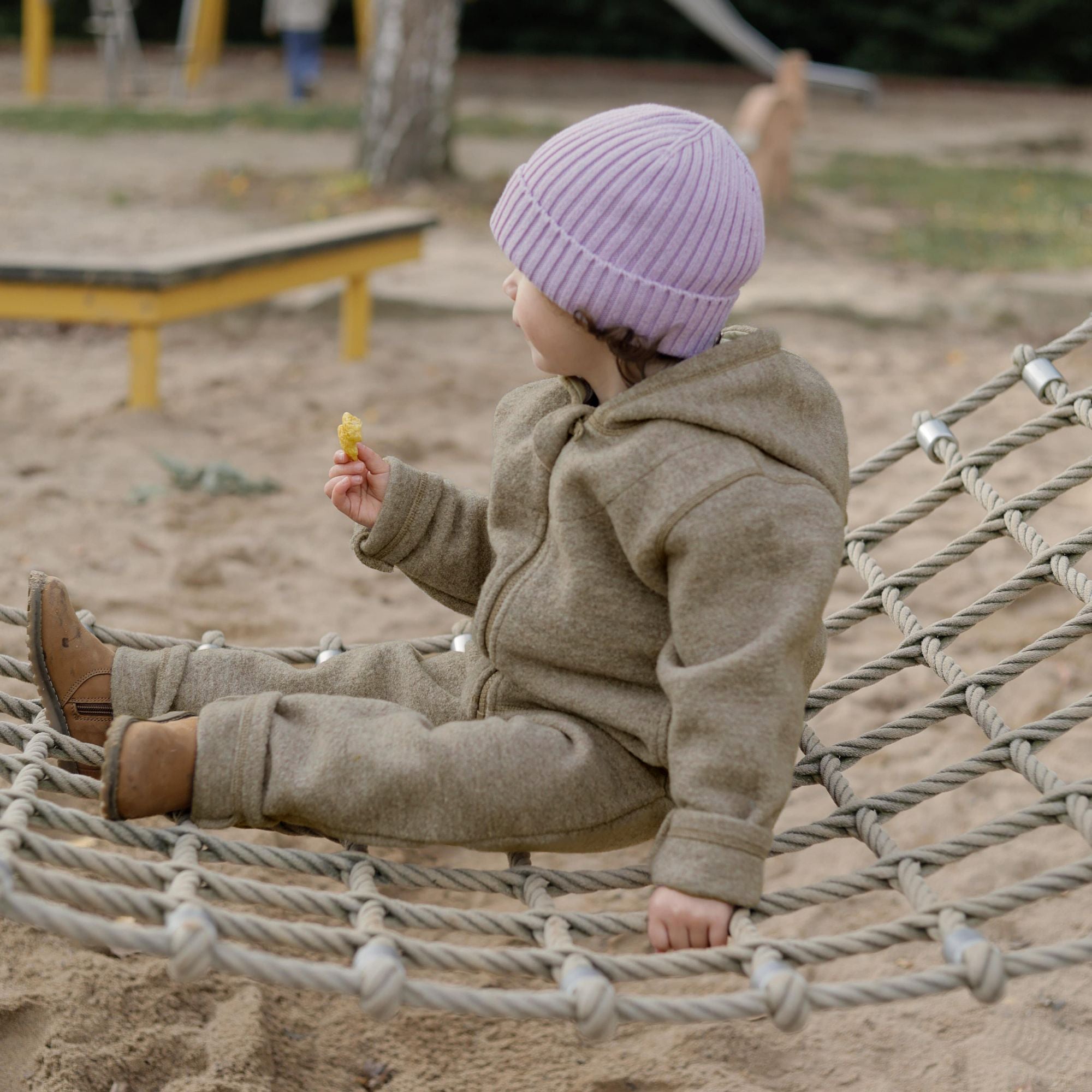 Wollen broek | Essential Beige