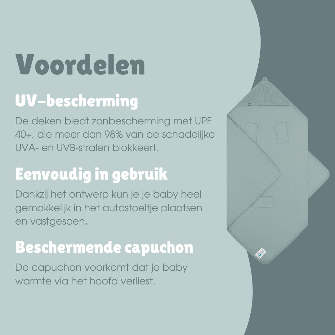 Omslagdoek met UV-bescherming | Essential Mint
