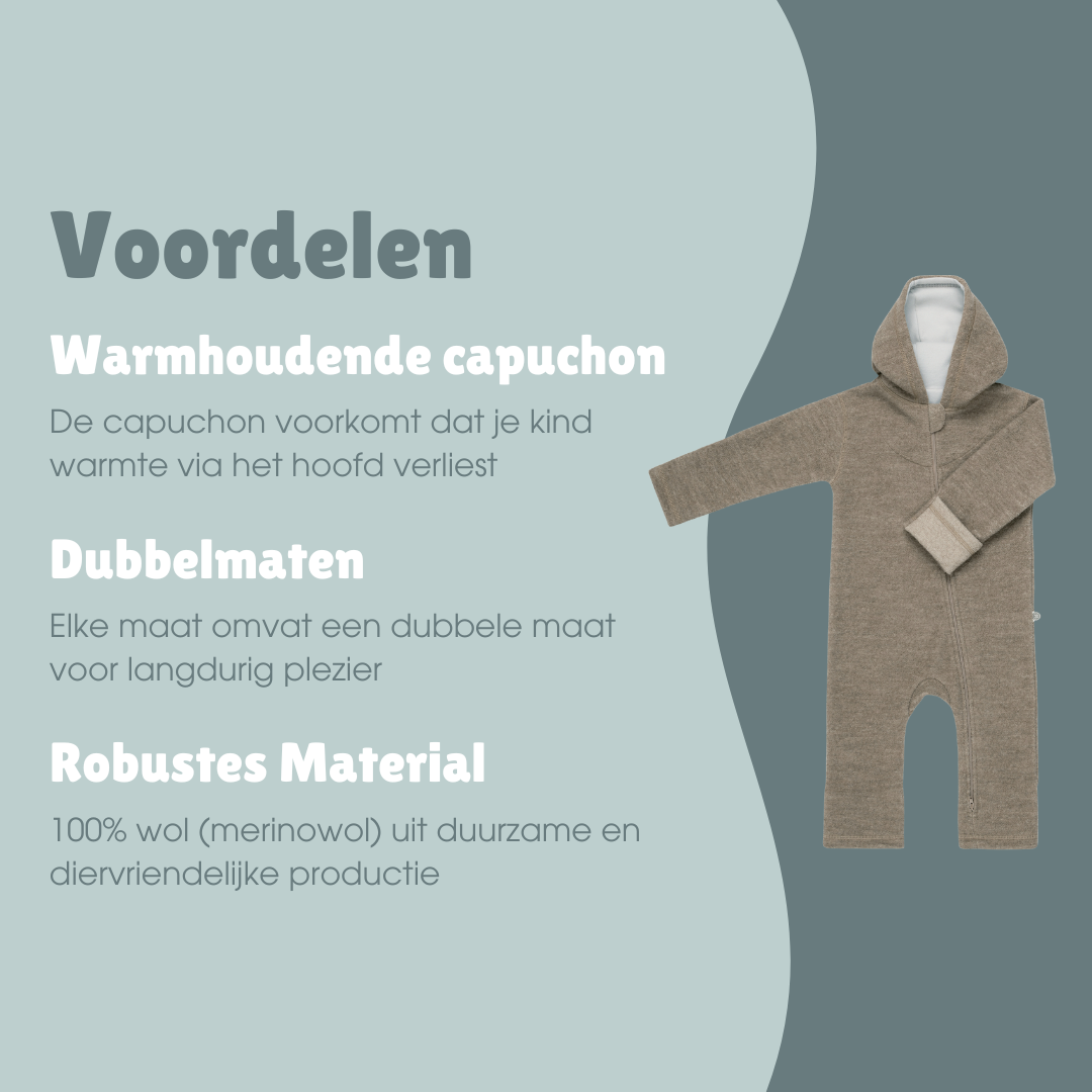 Wollen winterpak | Essential Beige