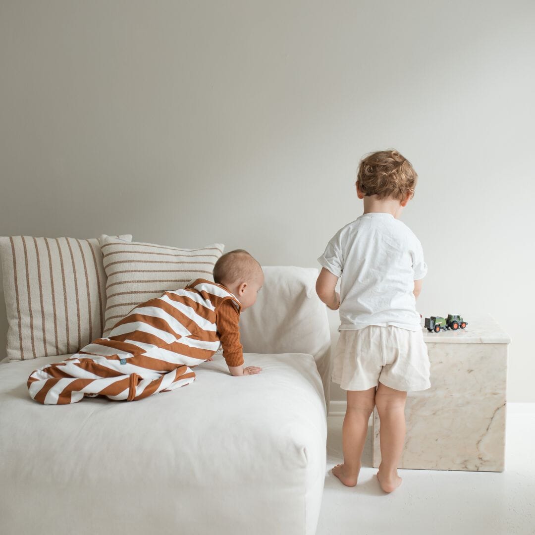 Slaapzak 1.0 TOG | Strepen Toffee