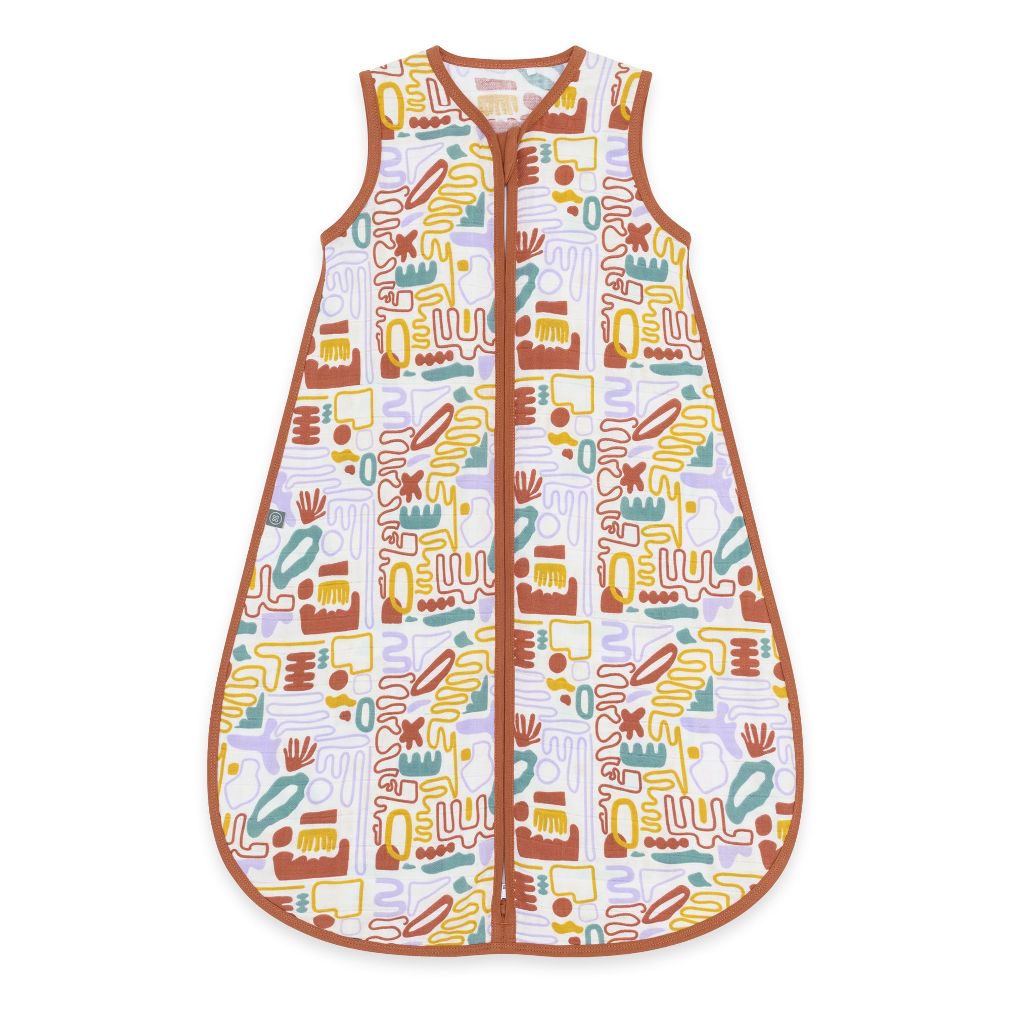 Mousseline slaapzak 0.5 TOG | Bonte Vormen