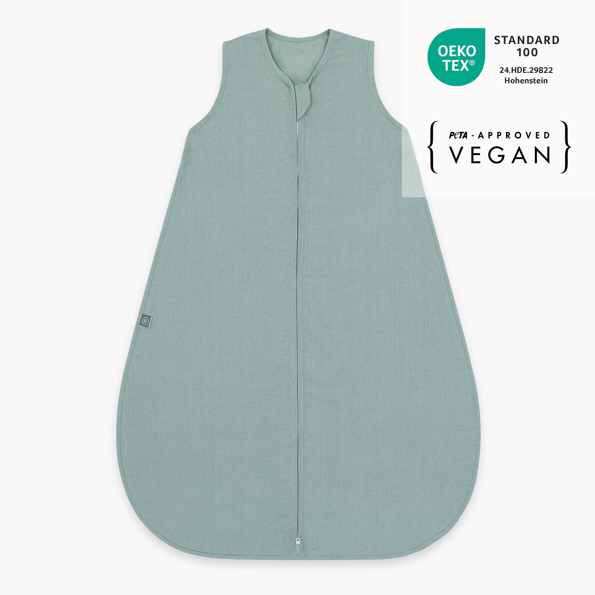 Linnen slaapzak 0.5 TOG | Essential Mint