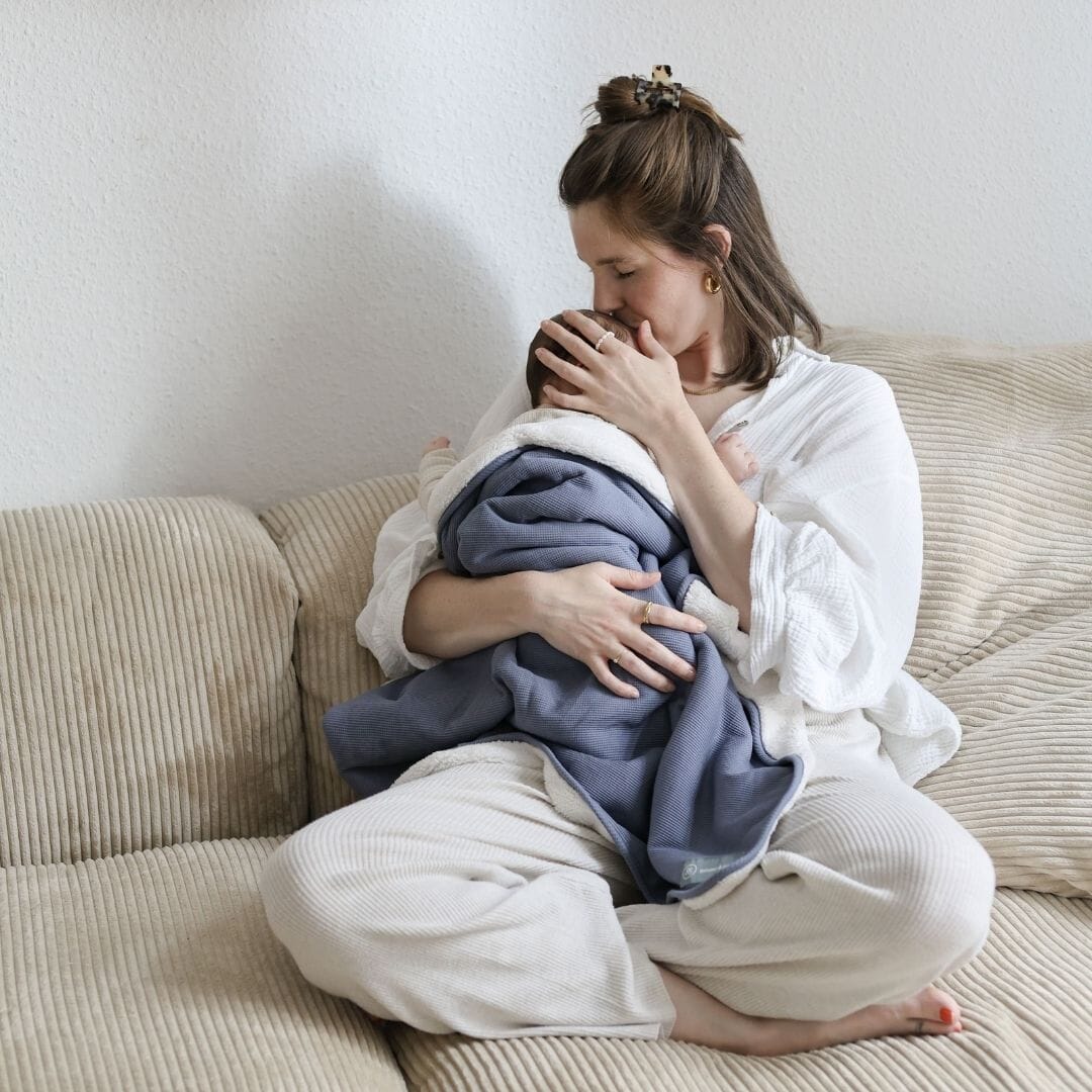 Babydekentje | Essential Blauw