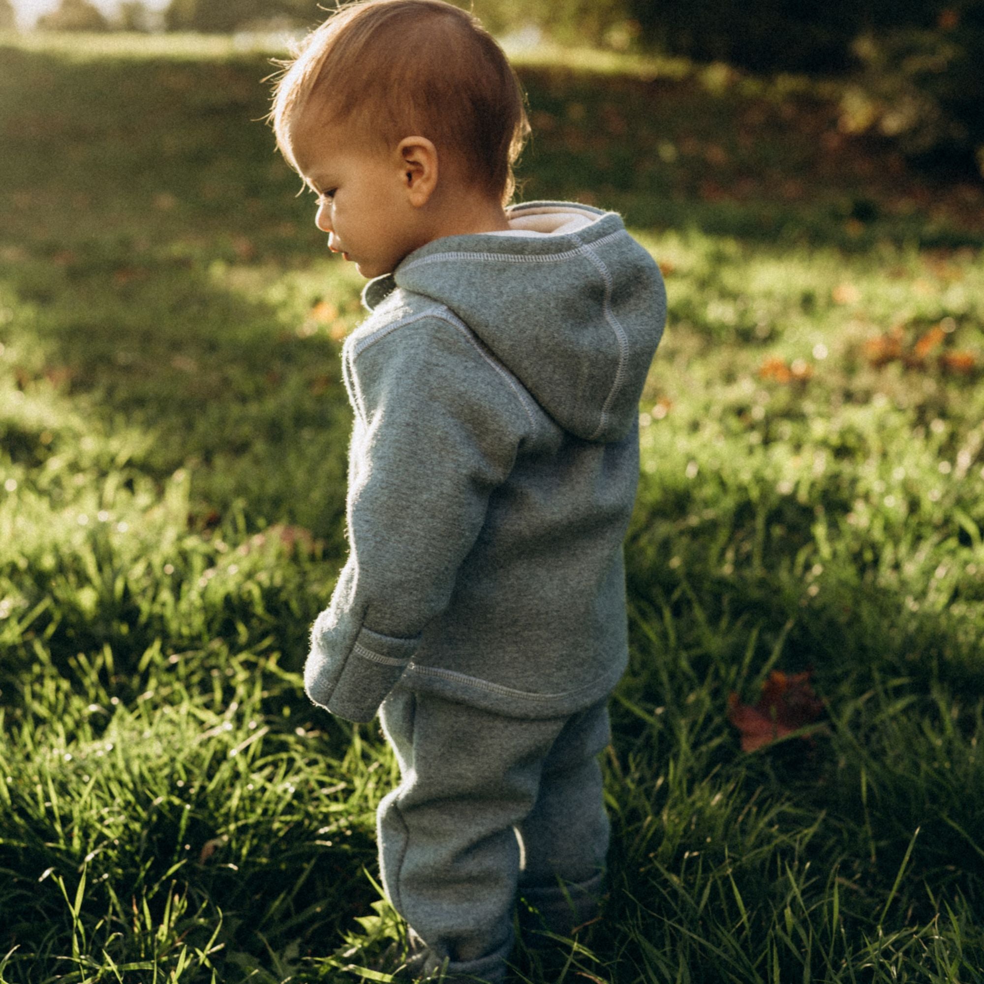 Wollen broek | Essential Mint