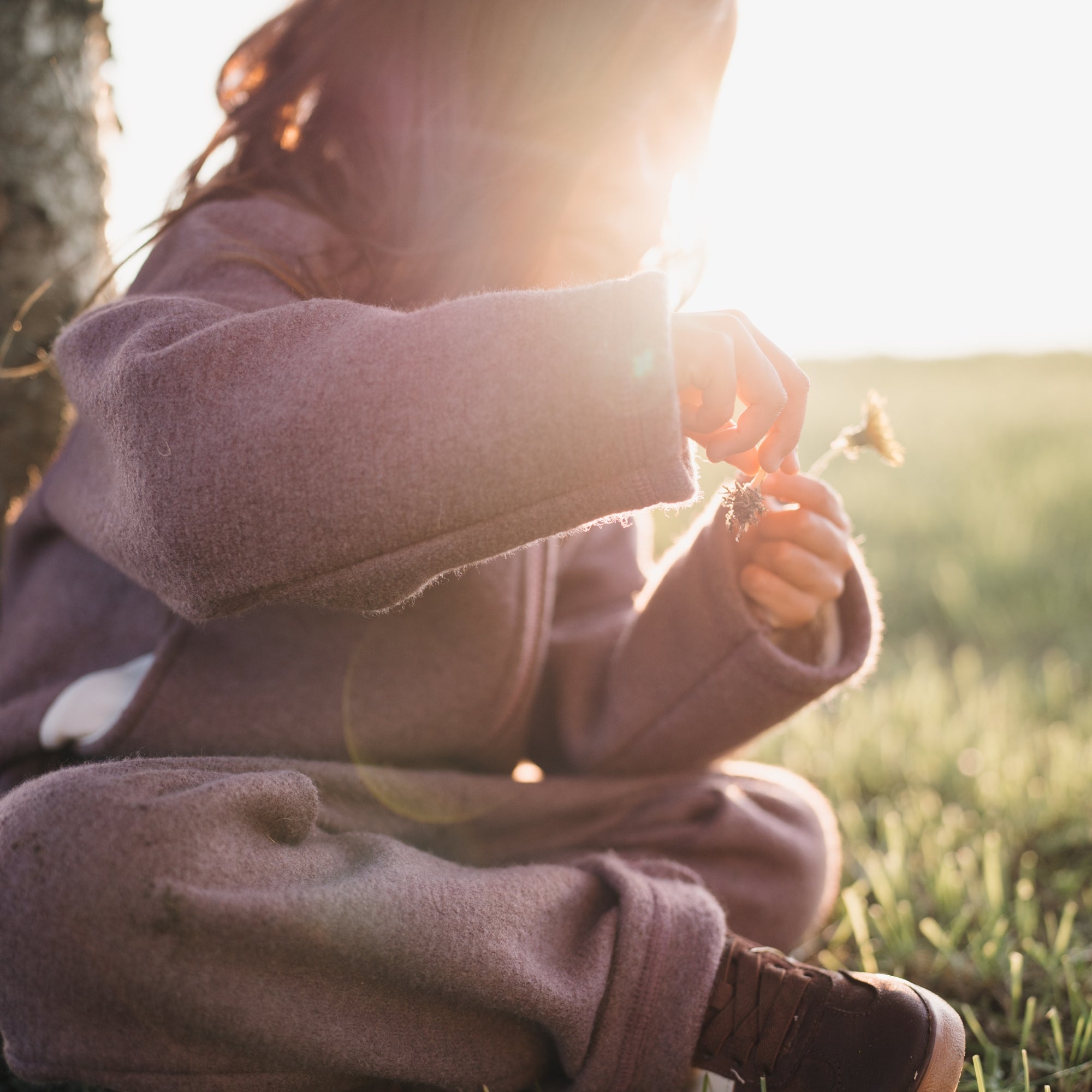 Wollen jas | Essential Berry